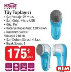 HOUSE PRATİK TÜY TOPLAYICI fiyat ve kampanya bilgisi